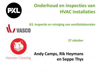 Onderhoud en inspecties van HVAC-installatie